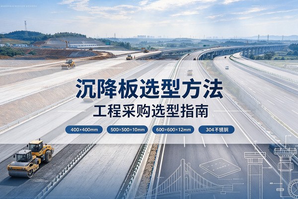 民勤沉降板选择方法