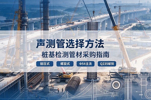 民勤声测管选型标准