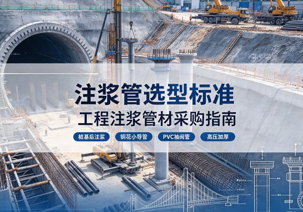 民勤注浆管选型标准